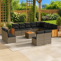 Practical 13-Piece Garden Sofa Set for Outdoor Living