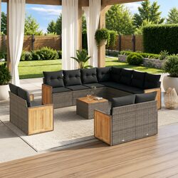 Versatile 12 Piece Garden Sofa for Any Outdoor Setting