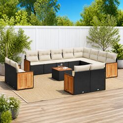 Practical 13 Piece Outdoor Sofa Set for Versatile Use