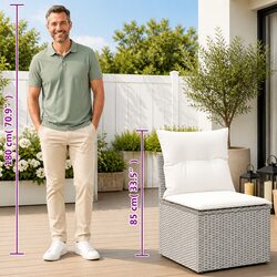 14 Piece Garden Sofa Set for Comfortable Outdoor Gatherings