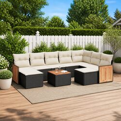 Practical 10 Piece Garden Sofa Set for Your Patio