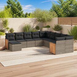 Ideal 11 Piece Garden Sofa for Outdoor Gatherings