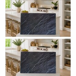 Practical Tempered Glass Chopping Boards Set of 2
