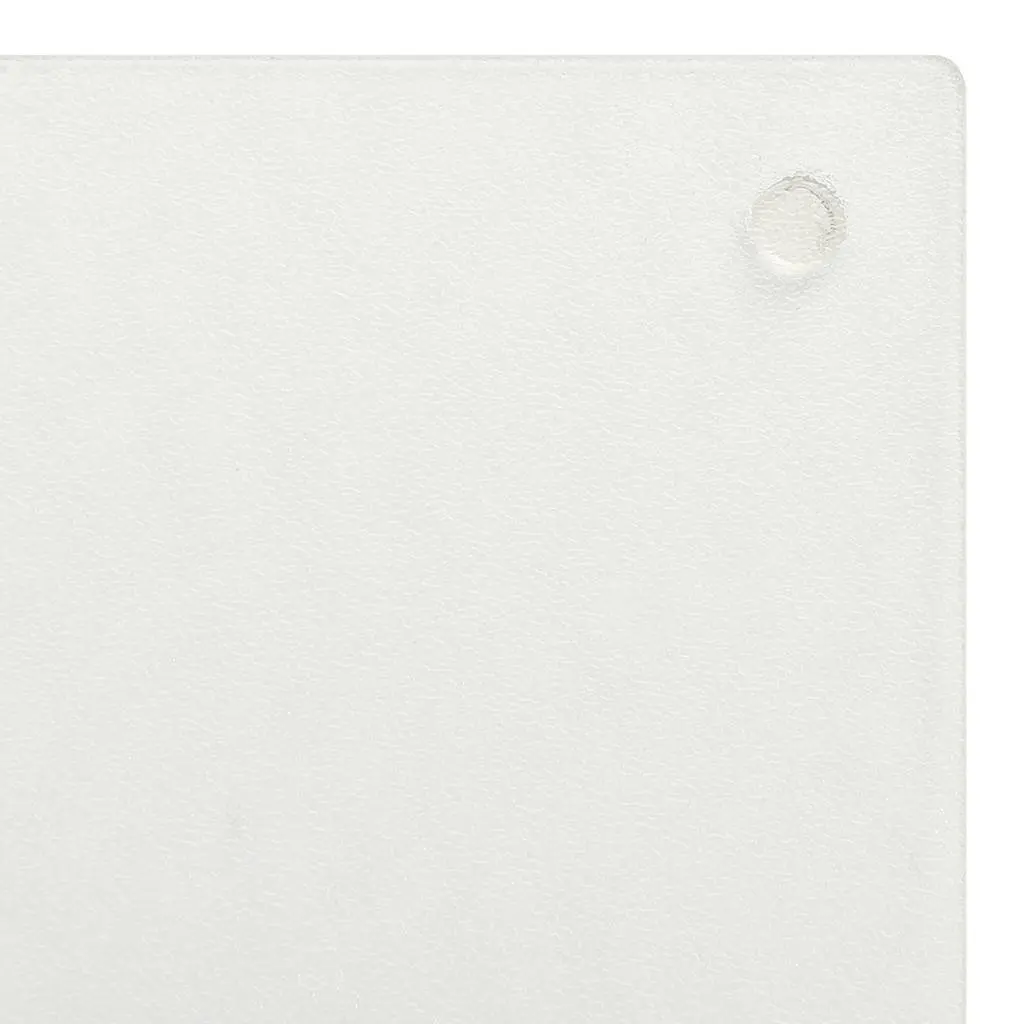 Tempered Glass Cutting Boards Set 2 Transparent Bubbles Pattern Kitchen