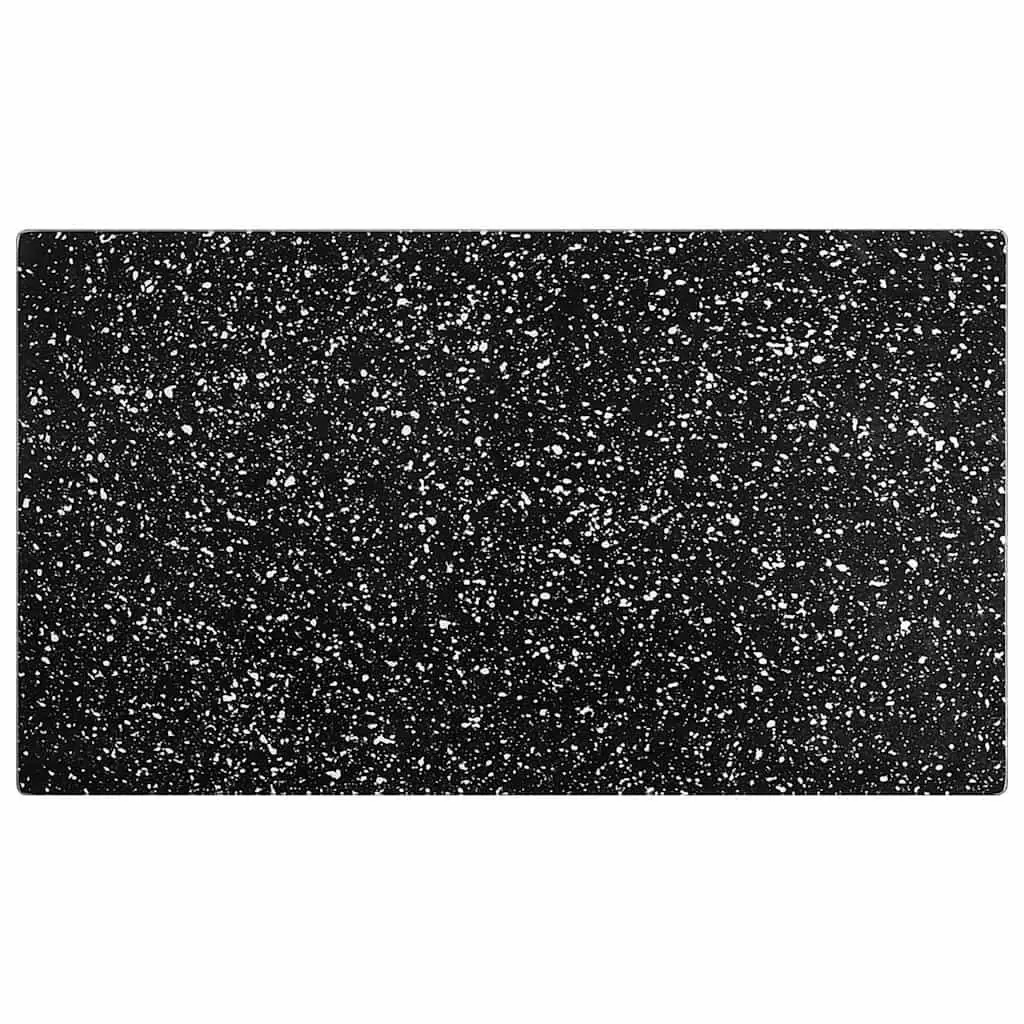 Tempered Glass Cutting Boards Set 2 Pieces Black Pattern Kitchen Tools