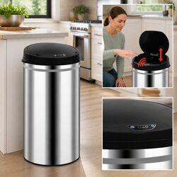 40L Automatic Sensor Dustbin for Home Use
