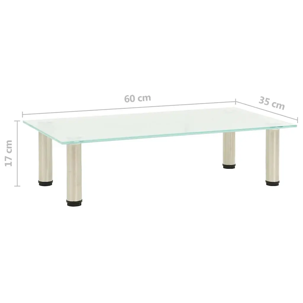 Tempered Glass TV Stand for Home Use