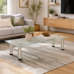 Practical Tempered Glass TV Stand for Every Home