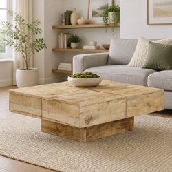 Versatile Coffee Table for Living Room or Office Use