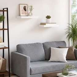 Versatile Floating Wall Shelves for Home Organization