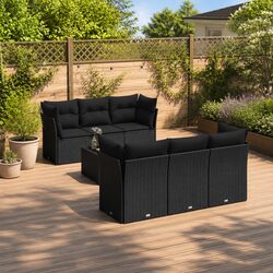 Practical 7 Piece Garden Sofa Set for Your Outdoor Needs