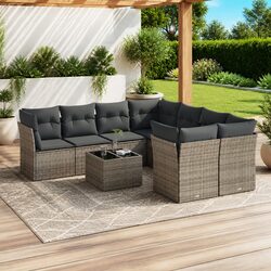 9-Piece Garden Sofa Set