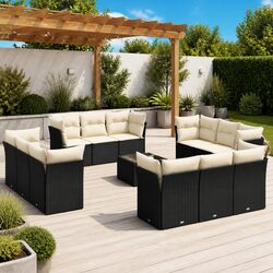 Practical 13 Piece Garden Sofa Set for Your Outdoor Use
