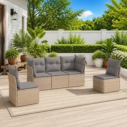 Practical 5 Piece Garden Sofa Set for Every Outdoor Setting