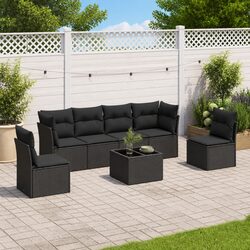 Practical 7 Piece Garden Sofa Set for Your Outdoor Area