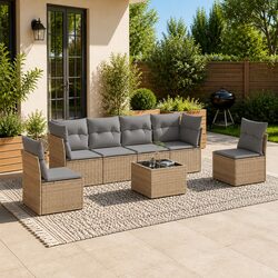 Versatile 7 Piece Sofa Set for Every Outdoor Occasion