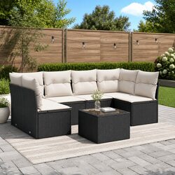 Practical 7 Piece Garden Sofa Set for Your Home