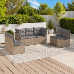 Practical 7 Piece Garden Sofa Set for Your Outdoor Area