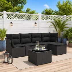 Versatile 6 Piece Garden Sofa Set for Relaxing Spaces