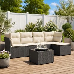 Practical 6-Piece Garden Sofa Set for Your Outdoor Needs