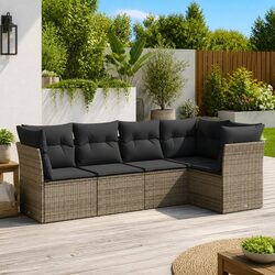 Ideal 5-Piece Sofa Set for Your Patio or Backyard