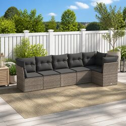 Practical 6-Piece Garden Sofa Set for Your Outdoor Living
