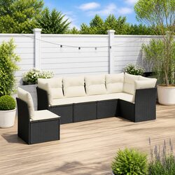 Practical 6-Piece Garden Sofa Set for Your Outdoor Needs