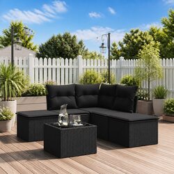 Perfect Addition to Your Patio: 6-Piece Sofa Set