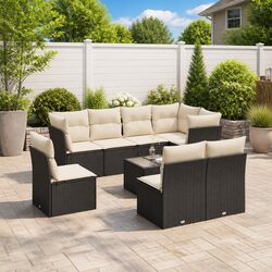 Ideal 9-Piece Sofa Set for Outdoor Gatherings