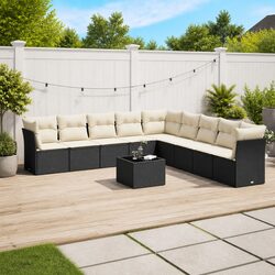 Versatile 10 Piece Garden Sofa Set for Outdoor Spaces