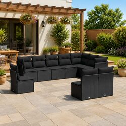 Versatile 10 Piece Sofa Set for Your Patio Needs