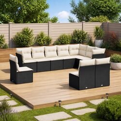 Practical 10 Piece Garden Sofa Set for Your Home
