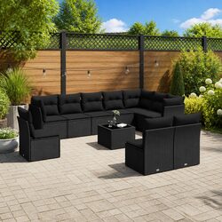 11 Piece Garden Sofa Set for Outdoor Living