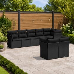 Practical 8 Piece Garden Sofa Set for Any Outdoor Space