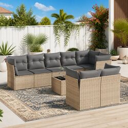 Practical 9-Piece Sofa Set for Your Outdoor Spaces