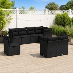 Practical 8-Piece Garden Sofa Set for Outdoor Comfort