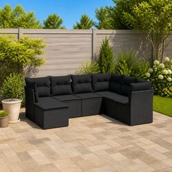 Ideal 7 Piece Outdoor Sofa Set for Home Use