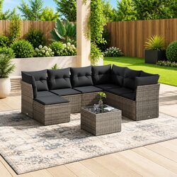 Practical Outdoor Sofa Set for Entertaining and Relaxation