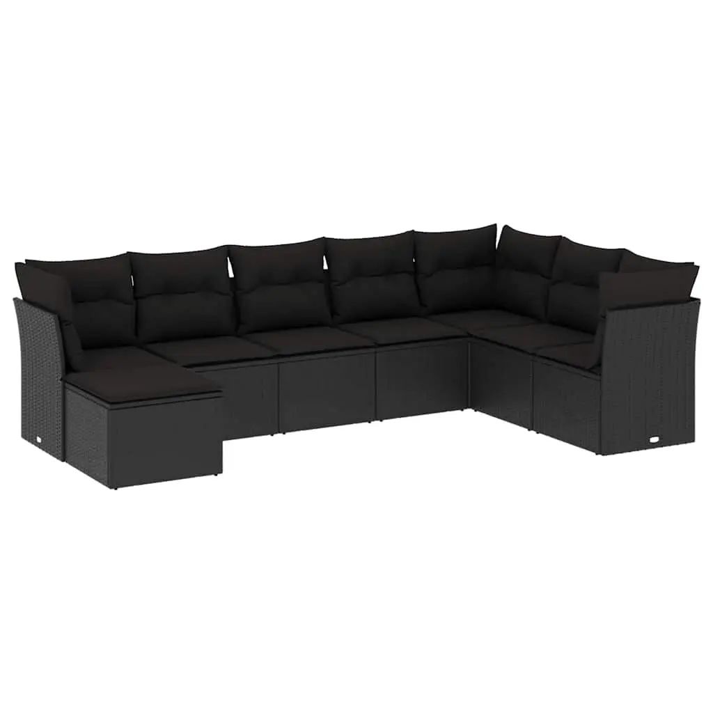 8-Piece Garden Sofa Set for Outdoor Use