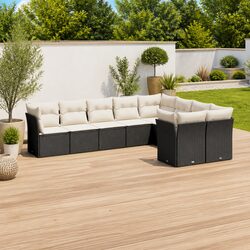 Versatile 9 Piece Outdoor Sofa Set with Storage