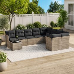 Practical 10 Piece Garden Sofa Set Perfect for Any Patio