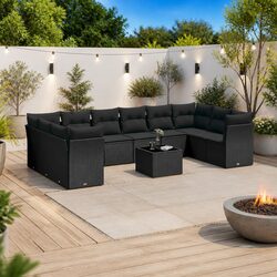 Versatile 11 Piece Garden Sofa Set for Any Space