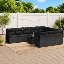 Practical 11 Piece Garden Sofa Set for Any Outdoor Area