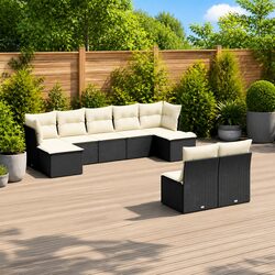 Practical 9-Piece Garden Sofa Set for Your Home