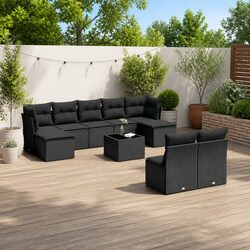 Versatile 10 Piece Garden Sofa Set for Any Outdoor Space