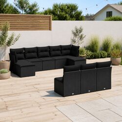 Versatile 10 Piece Garden Sofa Set for Outdoor Relaxation