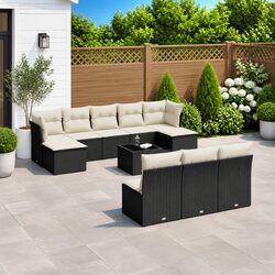 Versatile 11-Piece Outdoor Sofa Set for Relaxation