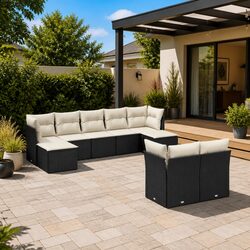 9-Piece Modular Sofa Set Perfect for Your Patio