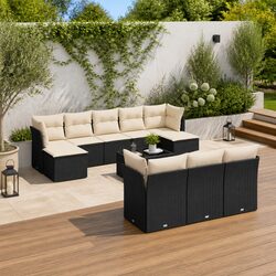 Practical 11-Piece Sofa Set for Various Outdoor Spaces