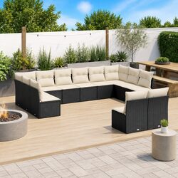 Practical 12 Piece Garden Sofa Set for Outdoor Living